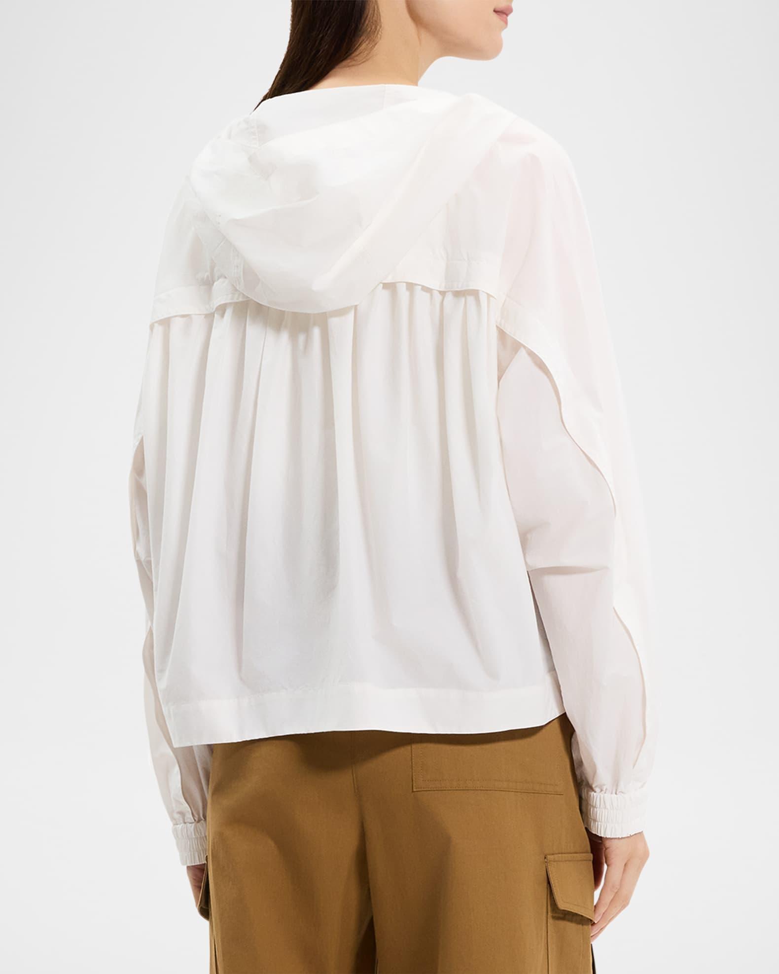 Gathered Hooded Jacket Product Image