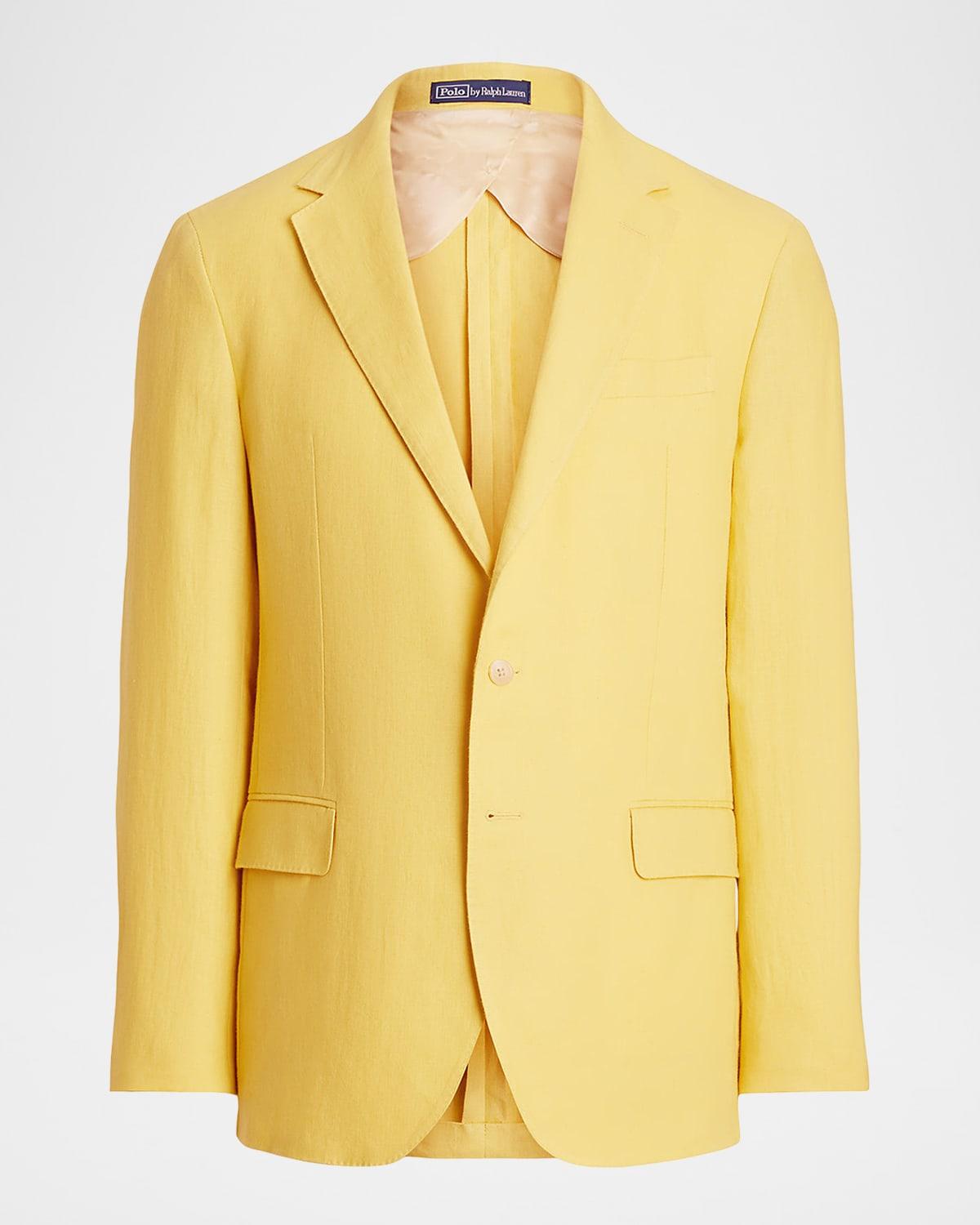 Mens Polo Tailored Linen Suit Jacket Product Image