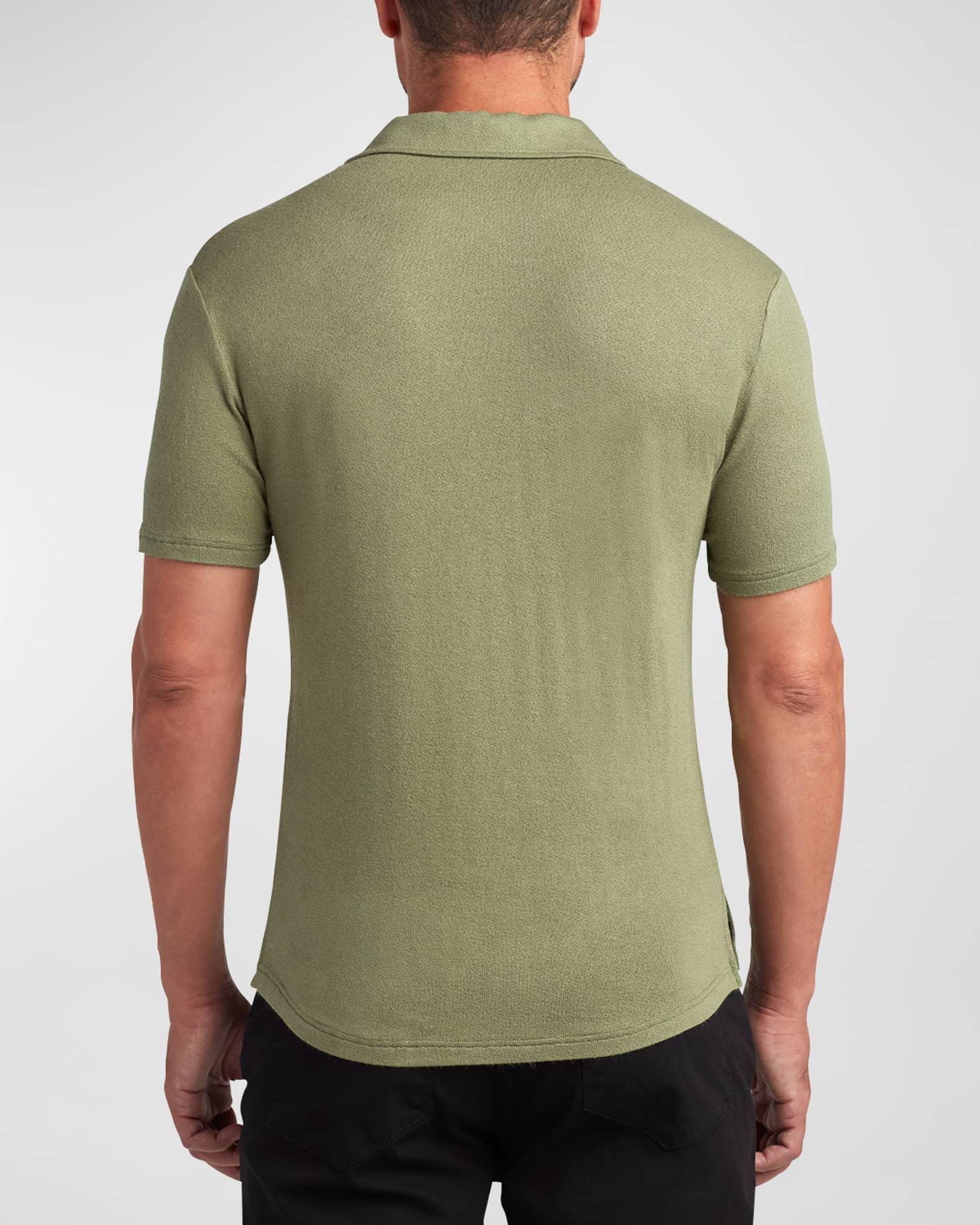 Men's Bond V-Neck Polo Shirt Product Image
