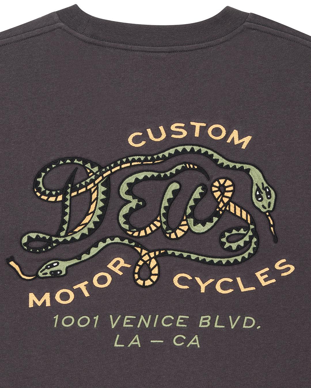 Danger Noodle Ls Tee - Anthracite Product Image