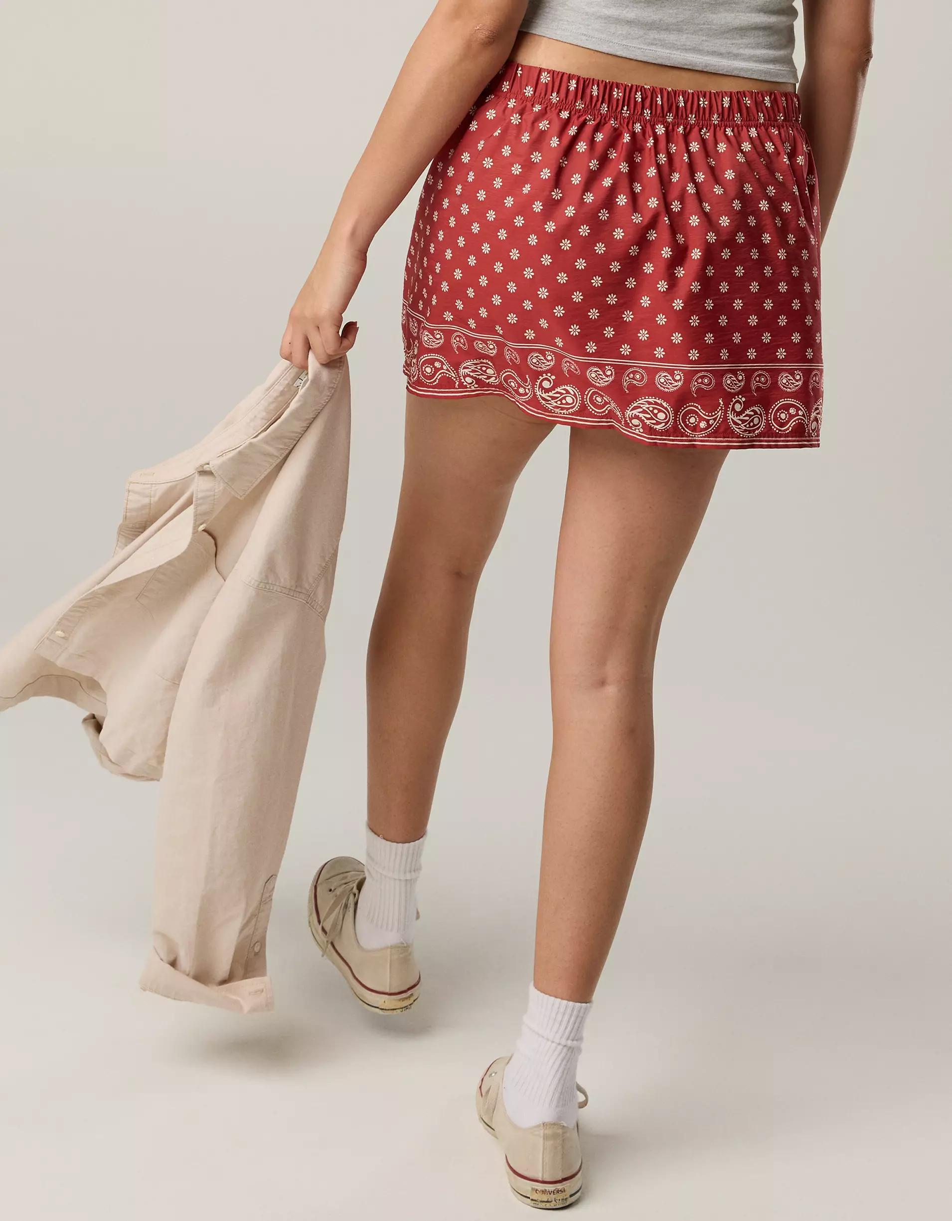 OFFLINE By Aerie Nylon Mini Skirt Product Image