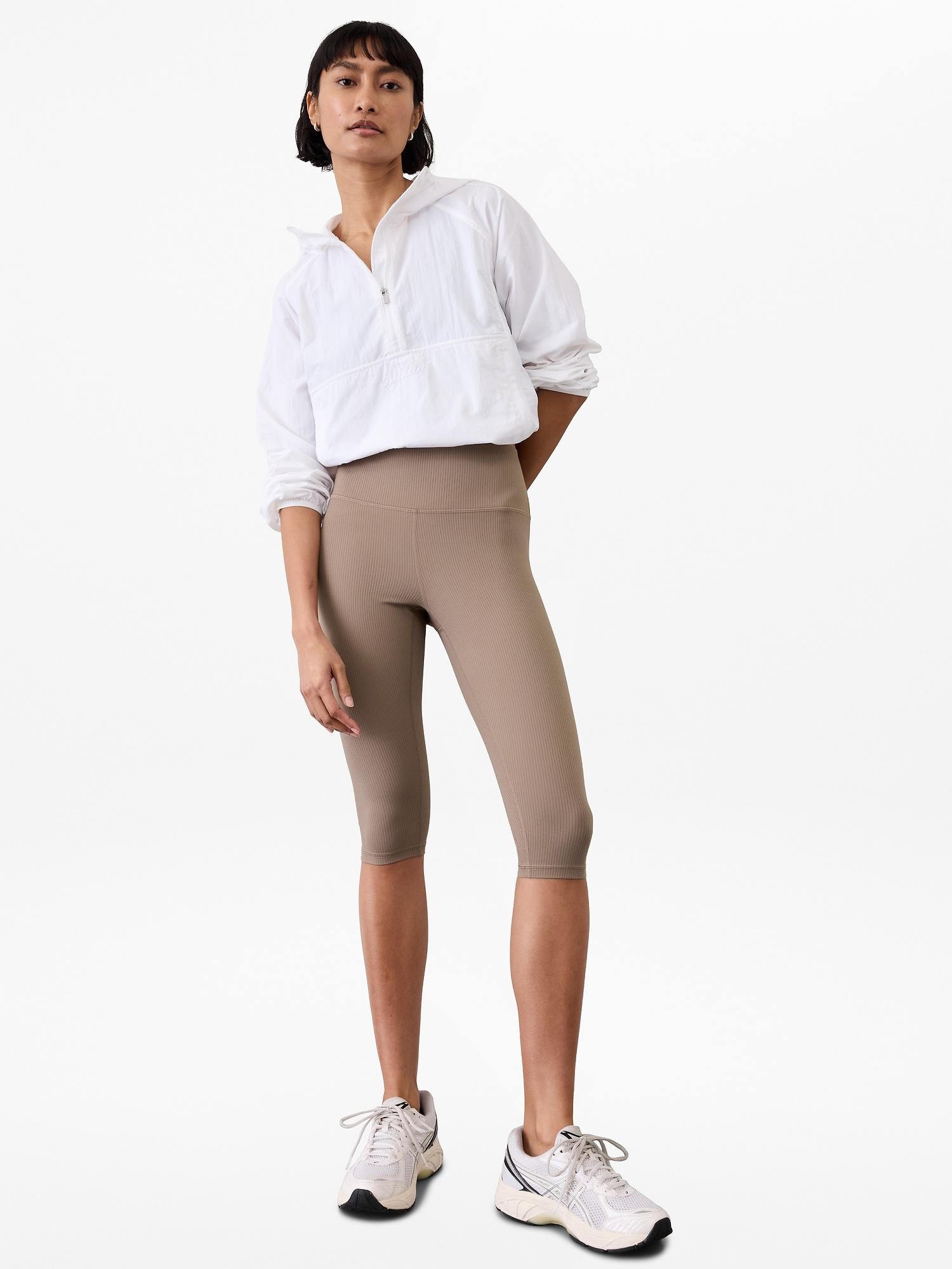 Transcend High Rise Rib Crop Legging Product Image