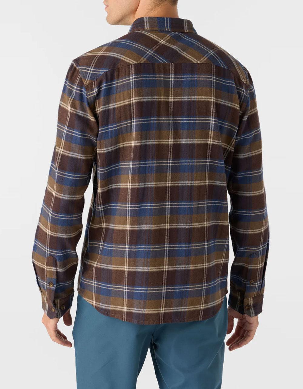 O'NEILL Redmond Mens Flannel - CHOCOLATE Product Image