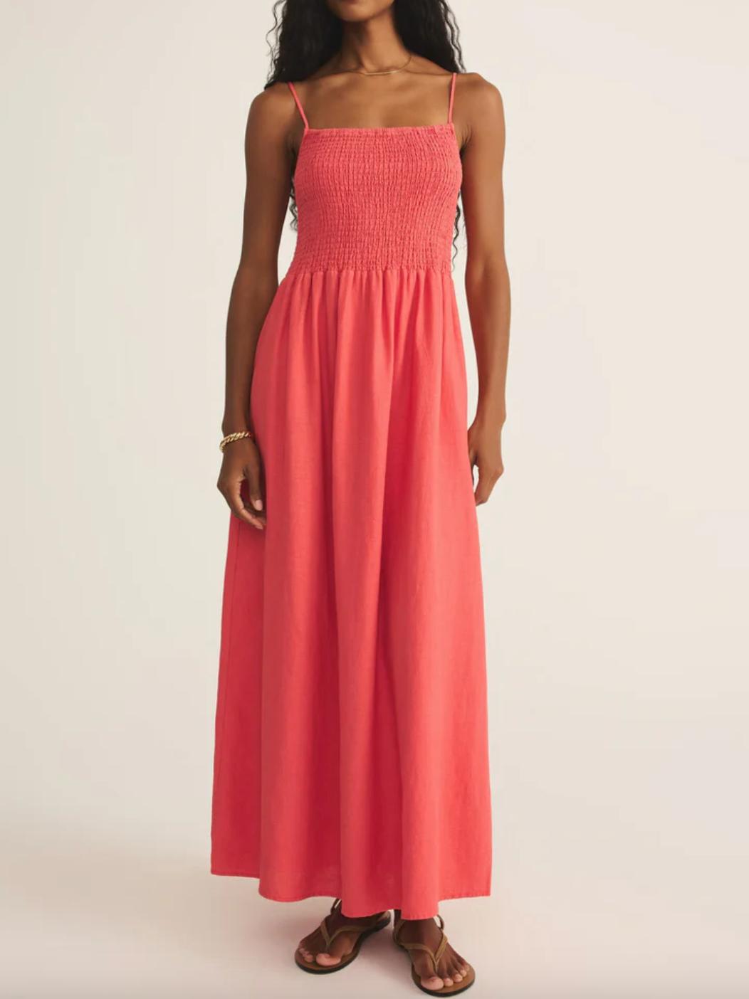 Bayside Linen Maxi Dress Product Image