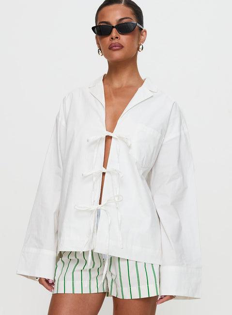 Spiri Shirt White Product Image