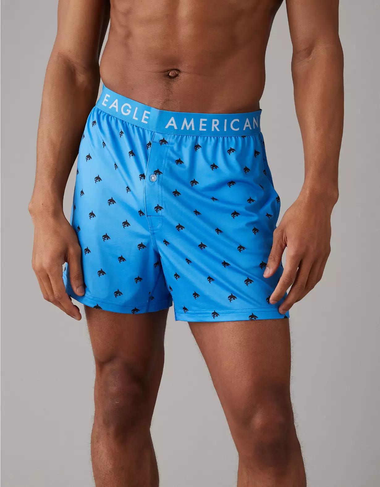 AEO Camo Ultra Soft Pocket Boxer Short Product Image