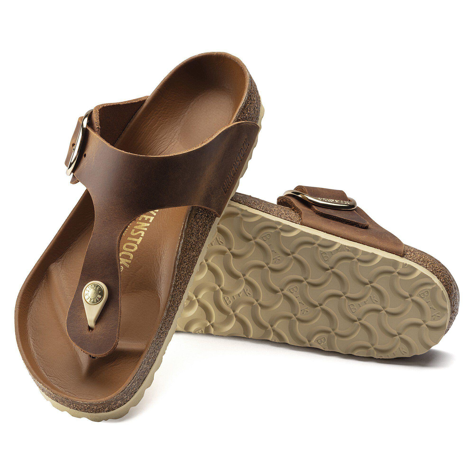 Gizeh Big Buckle Natural Leather Oiled Product Image