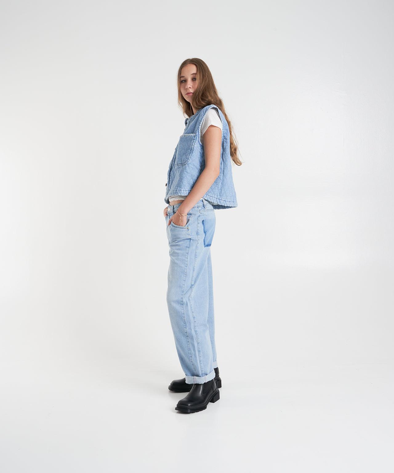 Wide leg jeans 'Turn up bo' Product Image