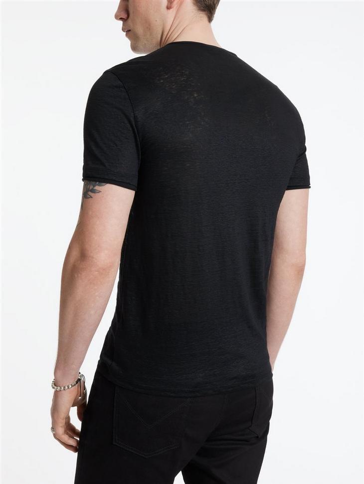 John Varvatos Bleeker Henley Tee Product Image