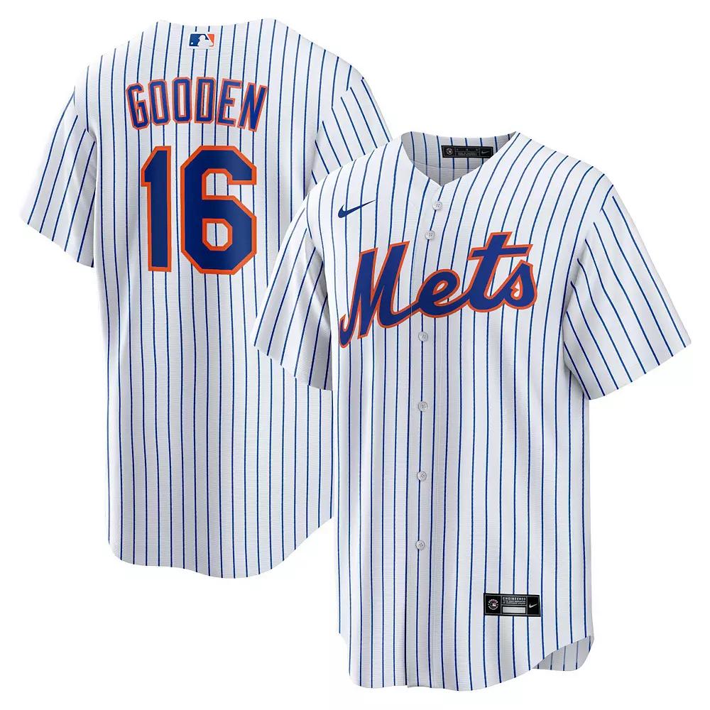 Men's Nike Dwight Gooden White New York Mets Home Replica Player Jersey, Size: XL Product Image