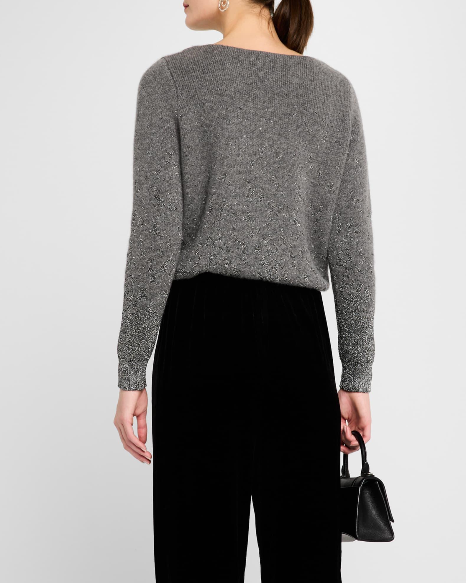 Cashmere Ombre Shimmer Sweater Product Image