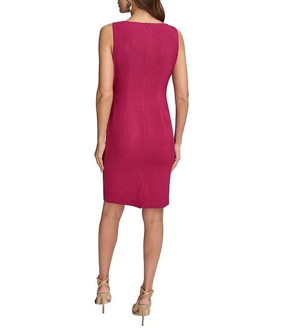 Donna Karan Cowl Neck Sleeveless Slip Dress Product Image