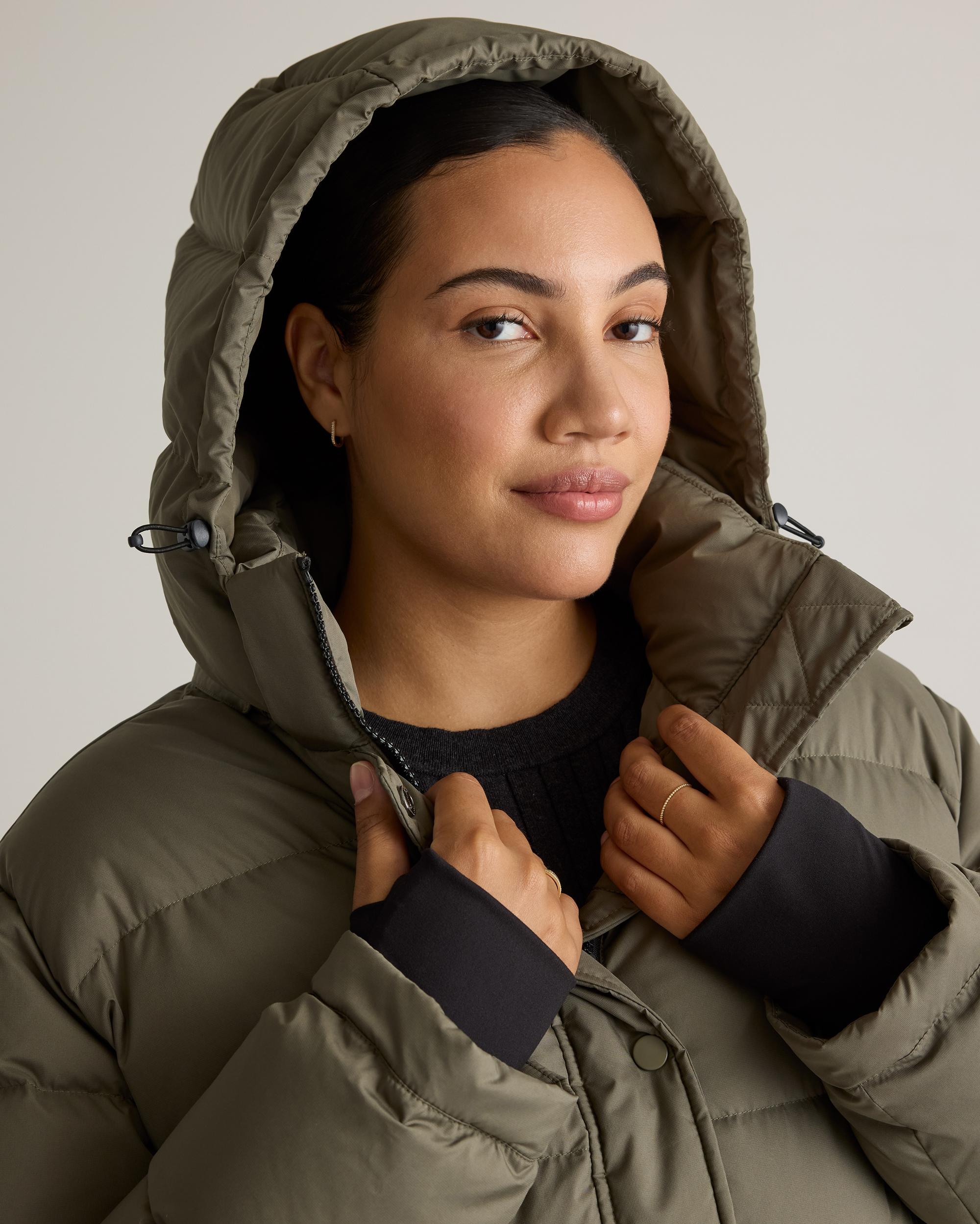 Quince | Women's Responsible Down Long Puffer Jacket Recycled Polyester Product Image