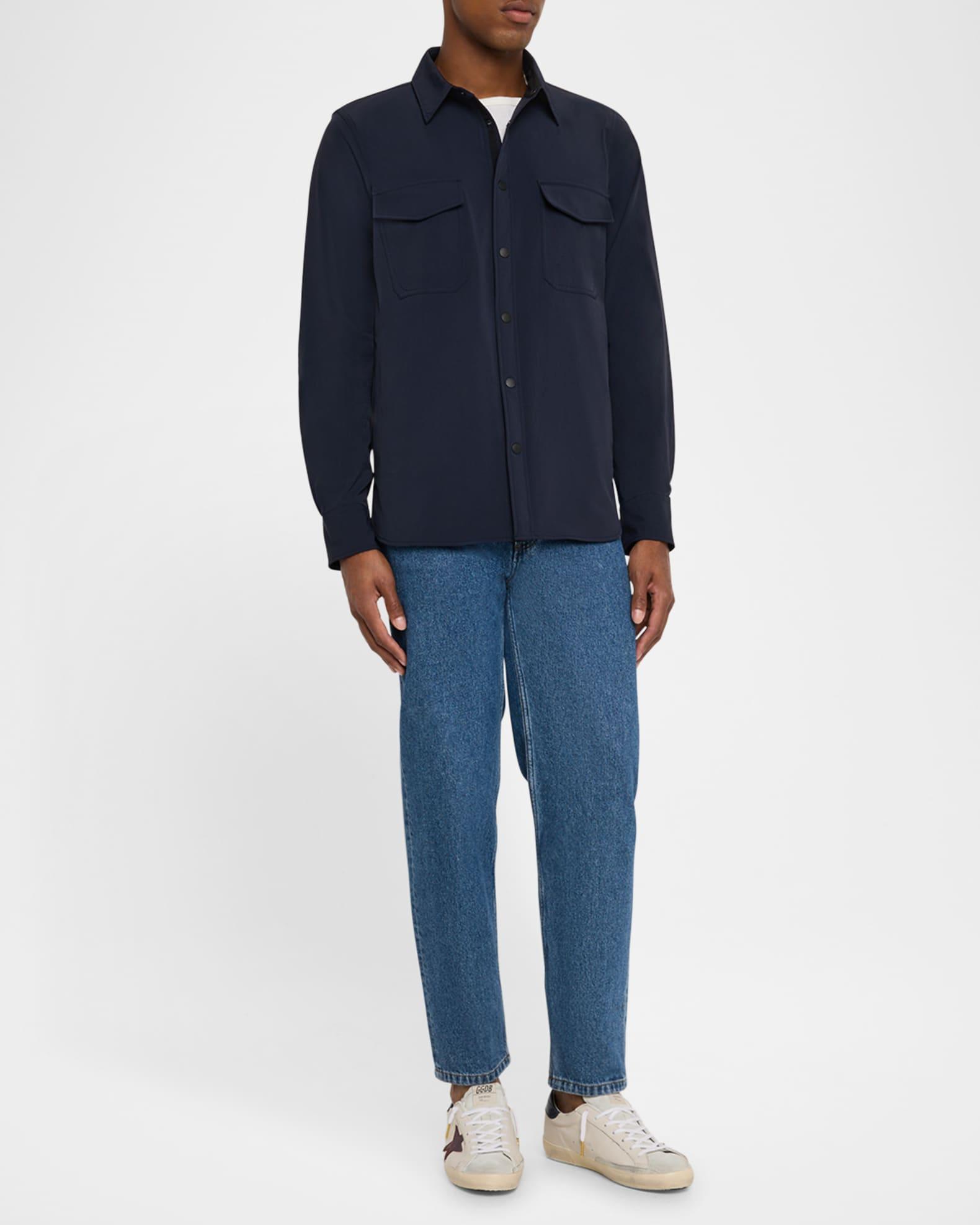 Men's Superstar Leather and Suede Low-Top Sneakers Product Image