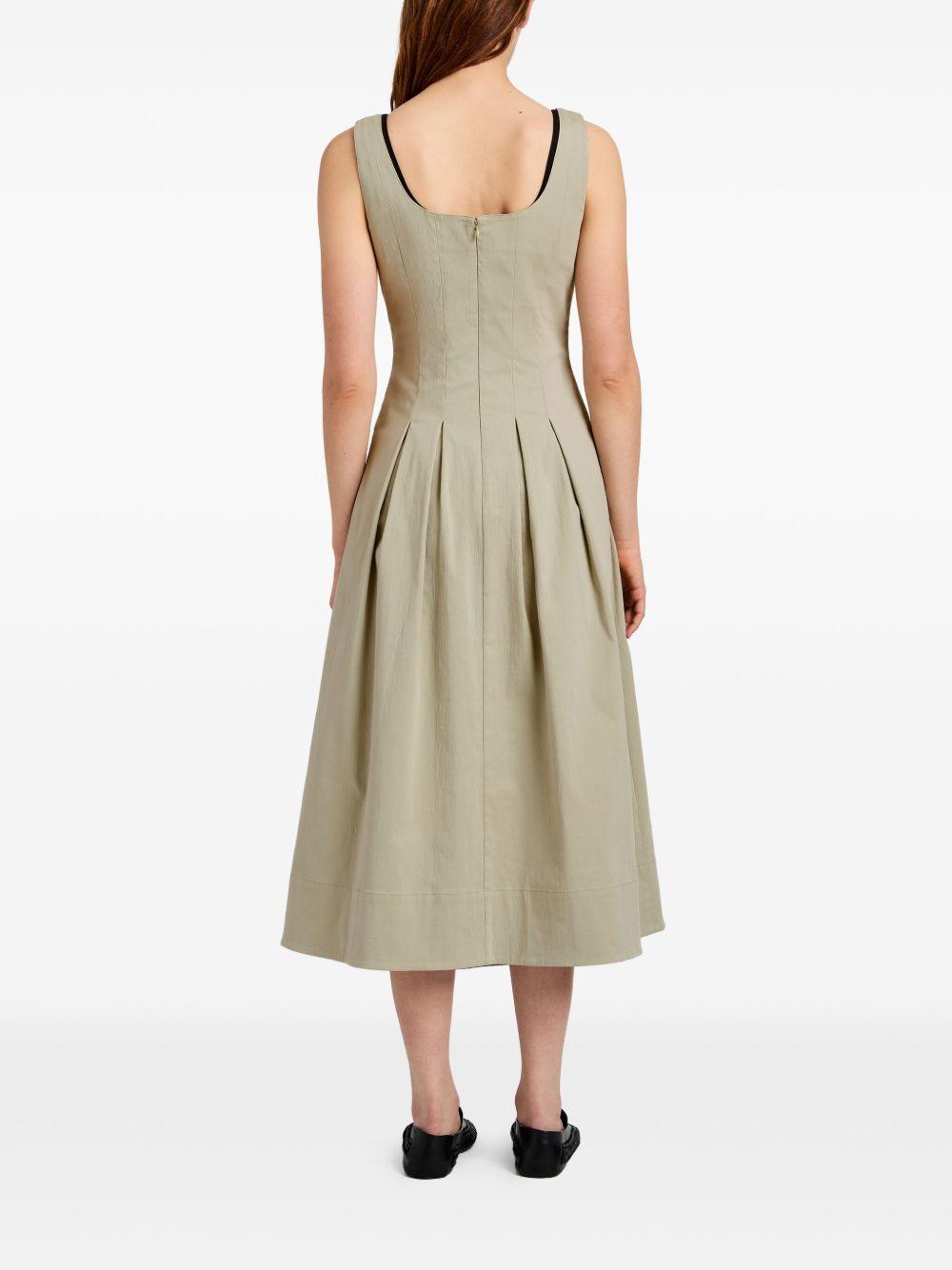 pleated midi dress Product Image