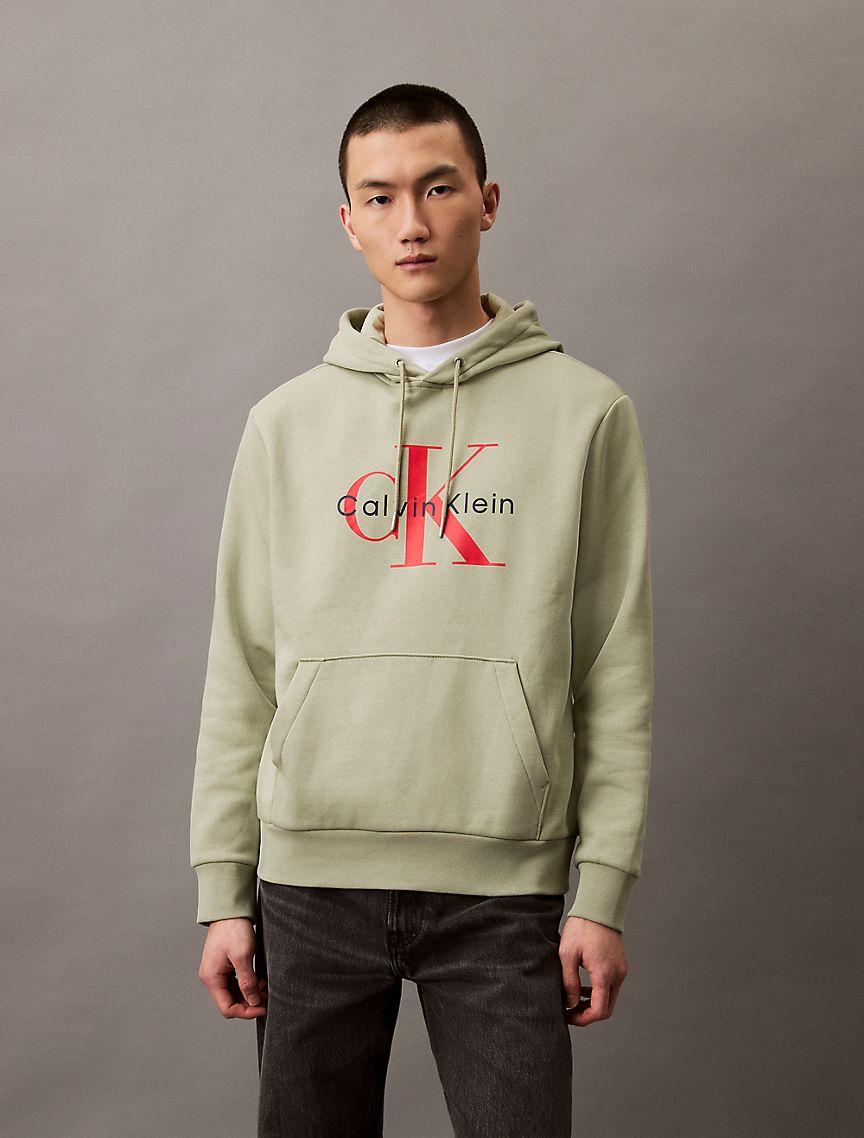 Monogram Logo Fleece Hoodie Product Image
