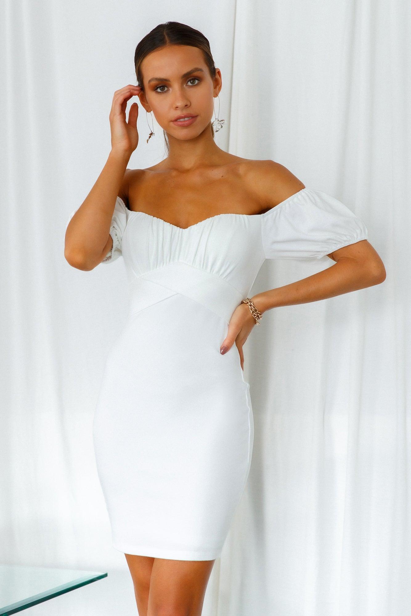 Fly Higher Dress White Product Image