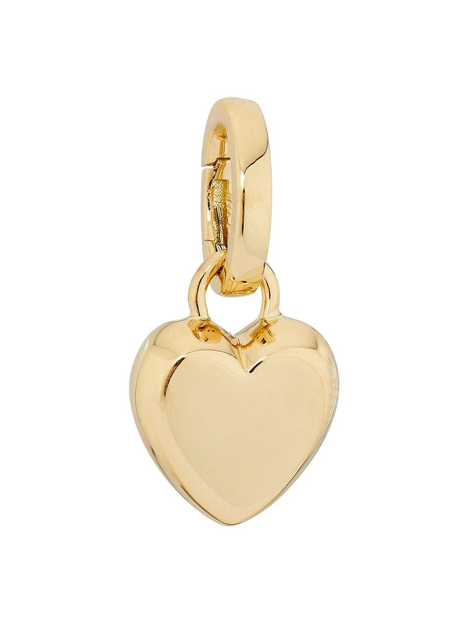 Womens True Love 18K Yellow Gold Heart Pendant Product Image