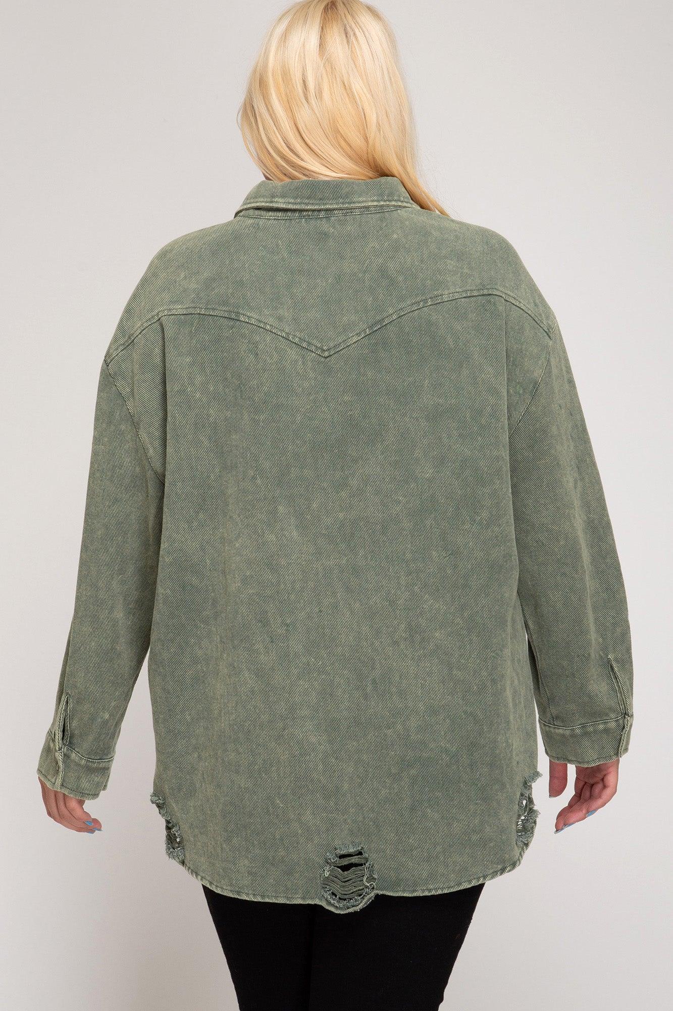 2569   Shania Denim Jacket Product Image