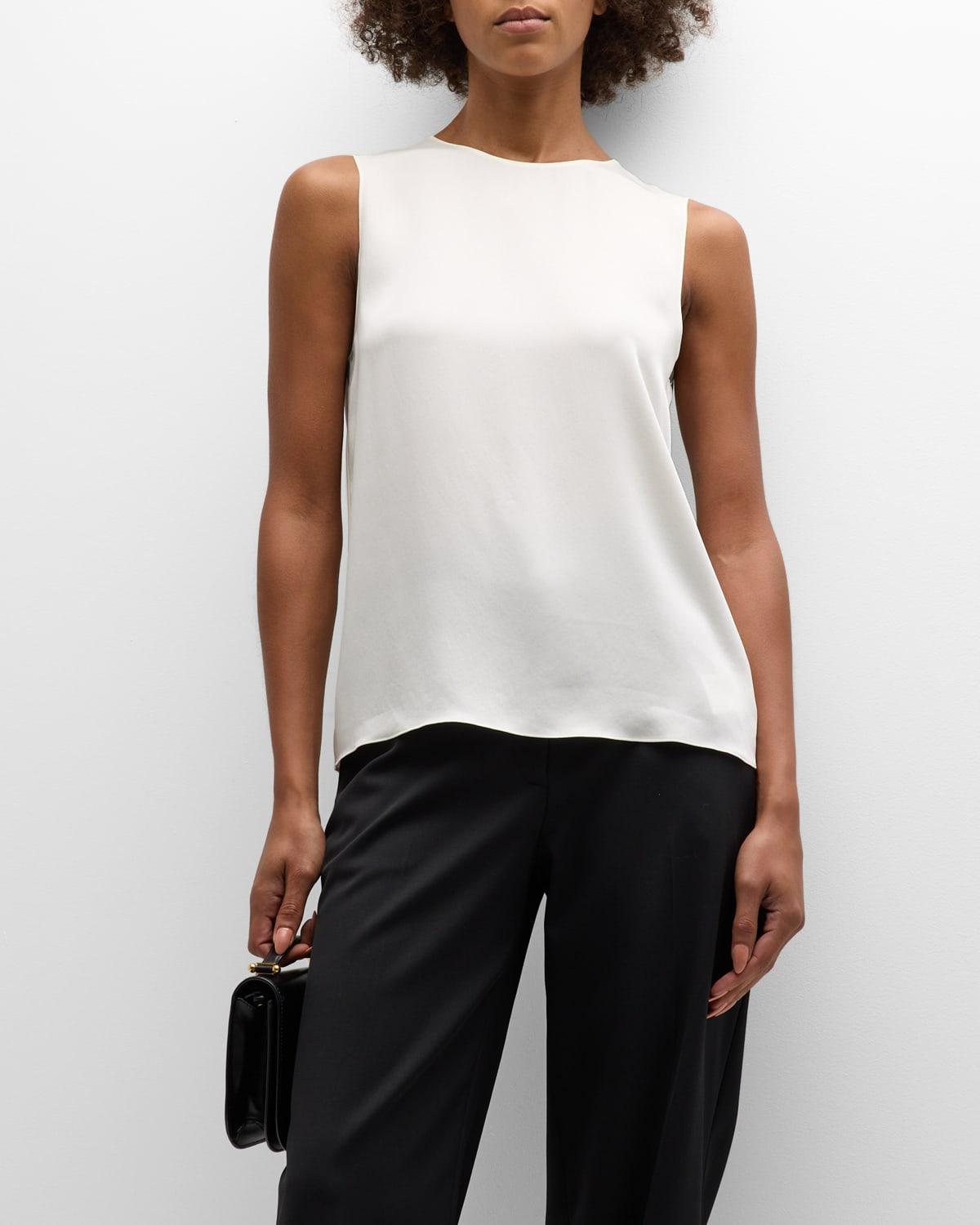 Womens Silk Straight Shell Product Image