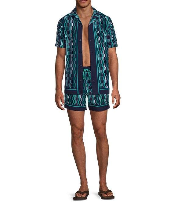 Murano Mod Stripe 5#double; Cabana Swim Trunks Product Image