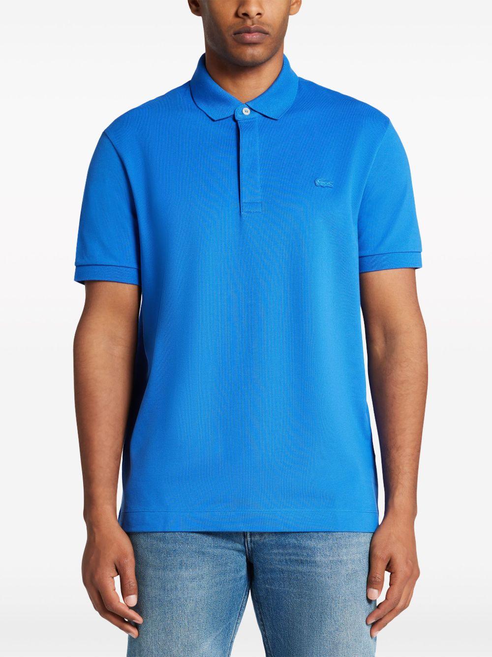 logo-appliqué polo shirt Product Image