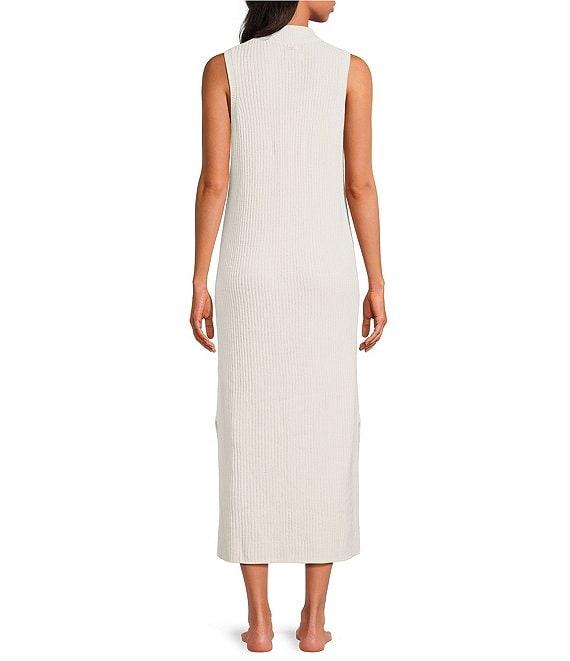 UGG Amara Cozy Knit Lite Sleeveless Mock Neck Lounge Dress Product Image