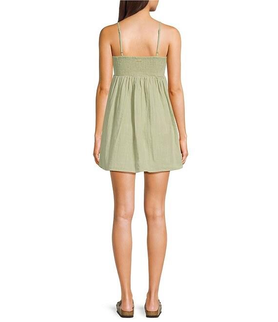 Billabong In A Twist Front Cut-Out Mini Dress Product Image
