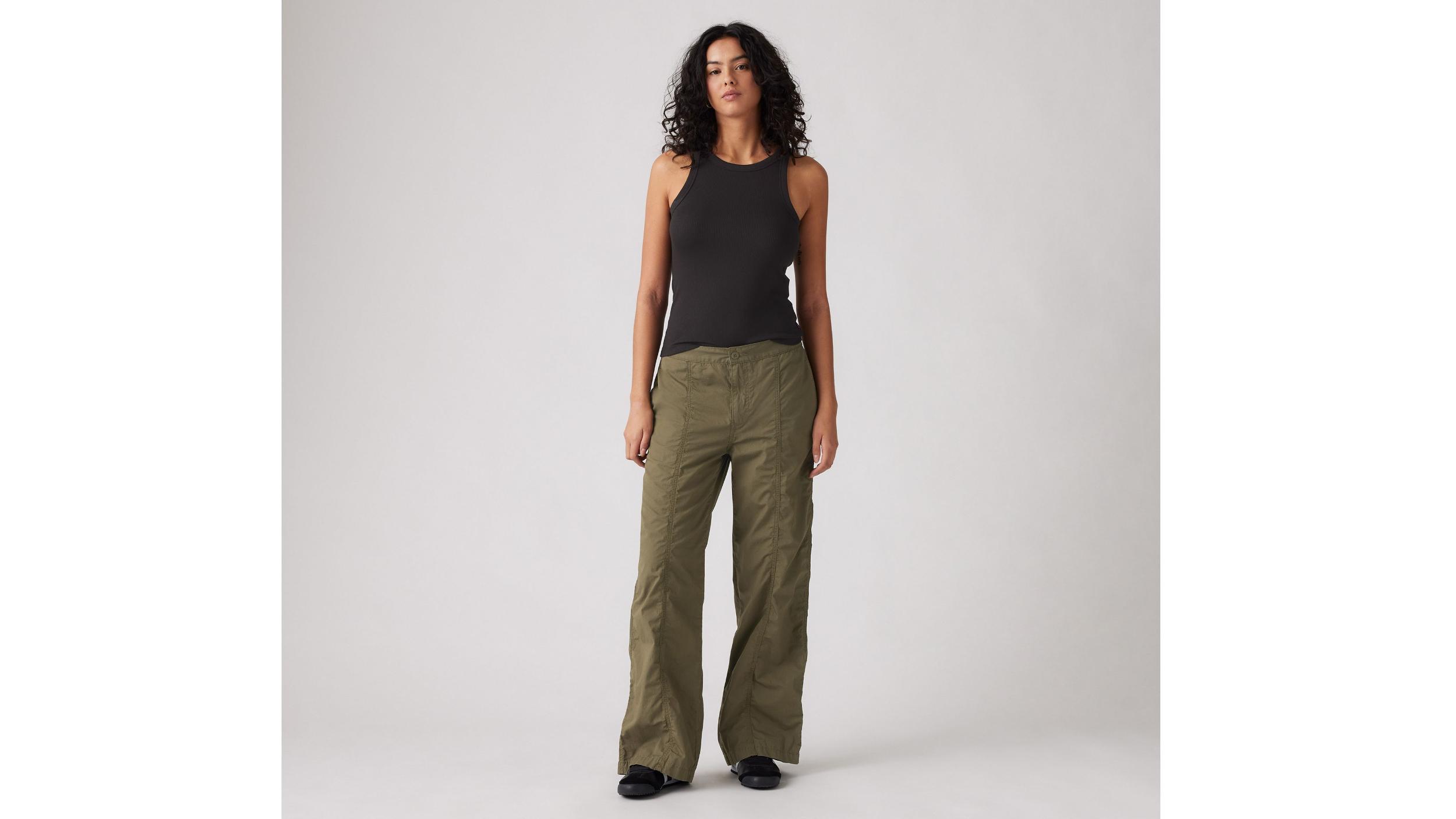 Baggy Parachute Women's Pants Product Image
