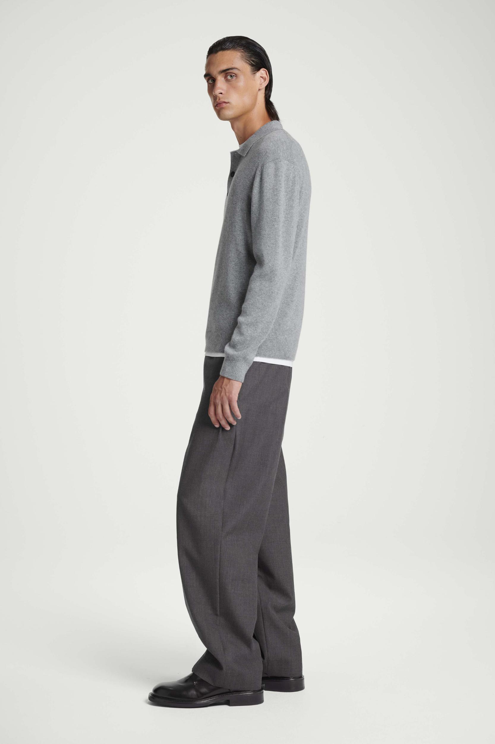 PURE CASHMERE POLO SHIRT Product Image