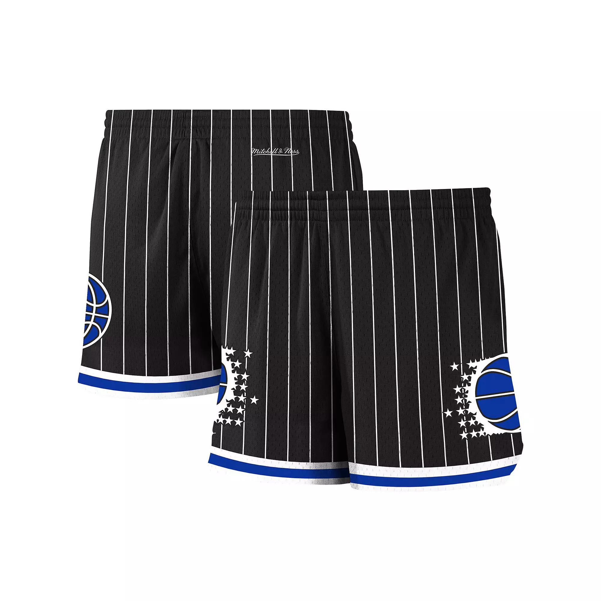 Women's Mitchell & Ness Black Orlando Magic Jump Shot Shorts, Size: 2XL, Mag Black Product Image