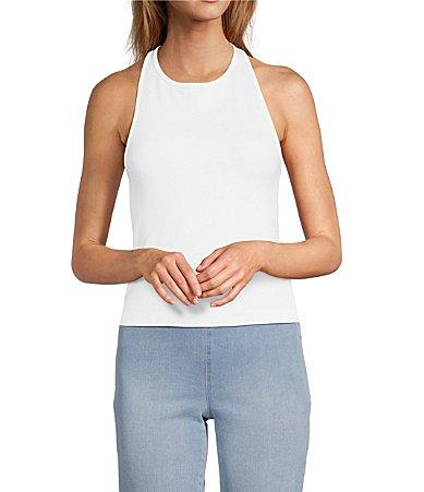Free People Hayley Crew Neck Racerback Knit Sleeveless Tank Product Image