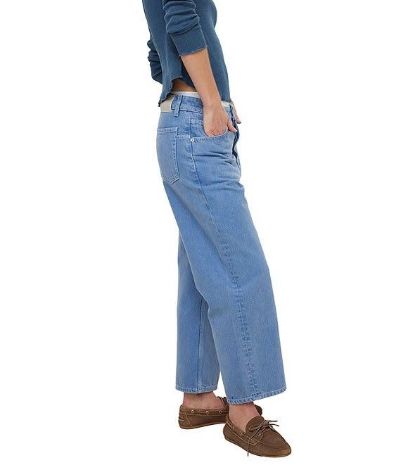 We The Free Free Deep Trance Dropped Barrel Fit Low Rise Jeans Product Image