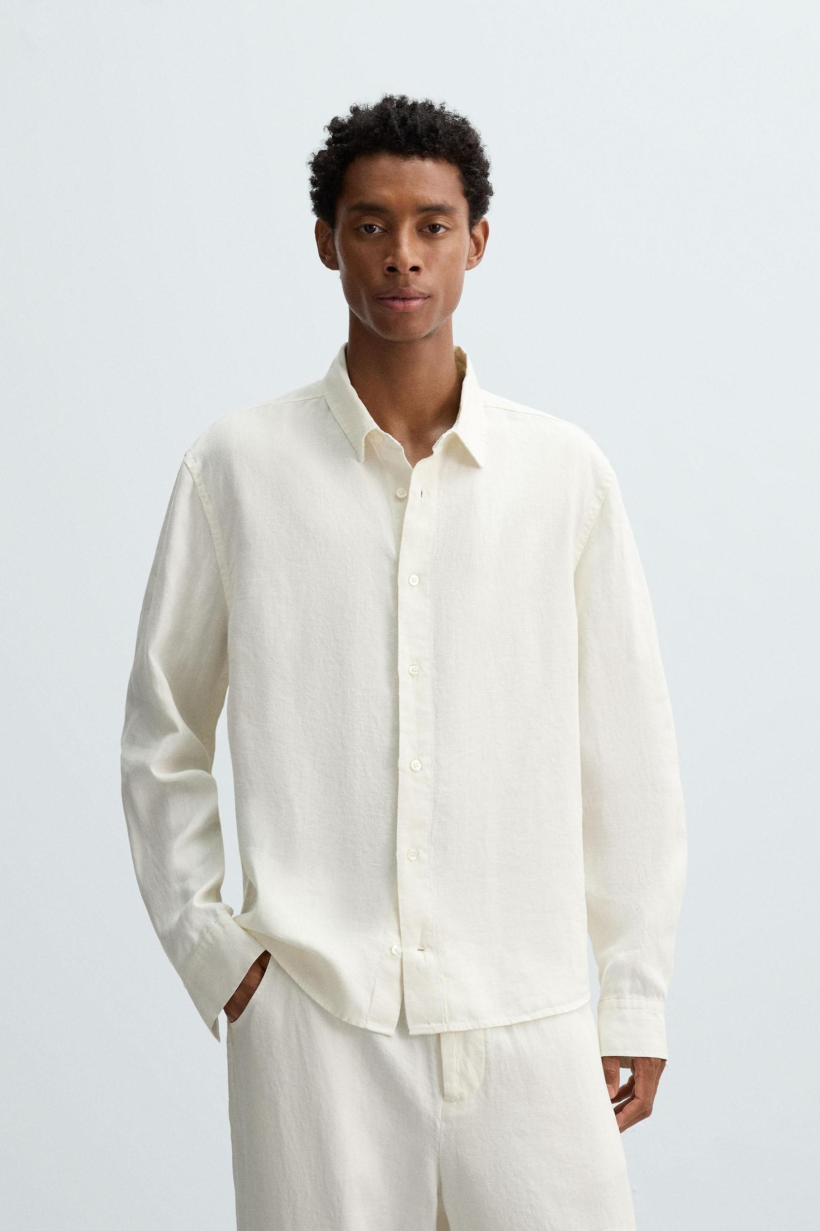 RELAXED FIT 100% HEMP SHIRT Product Image