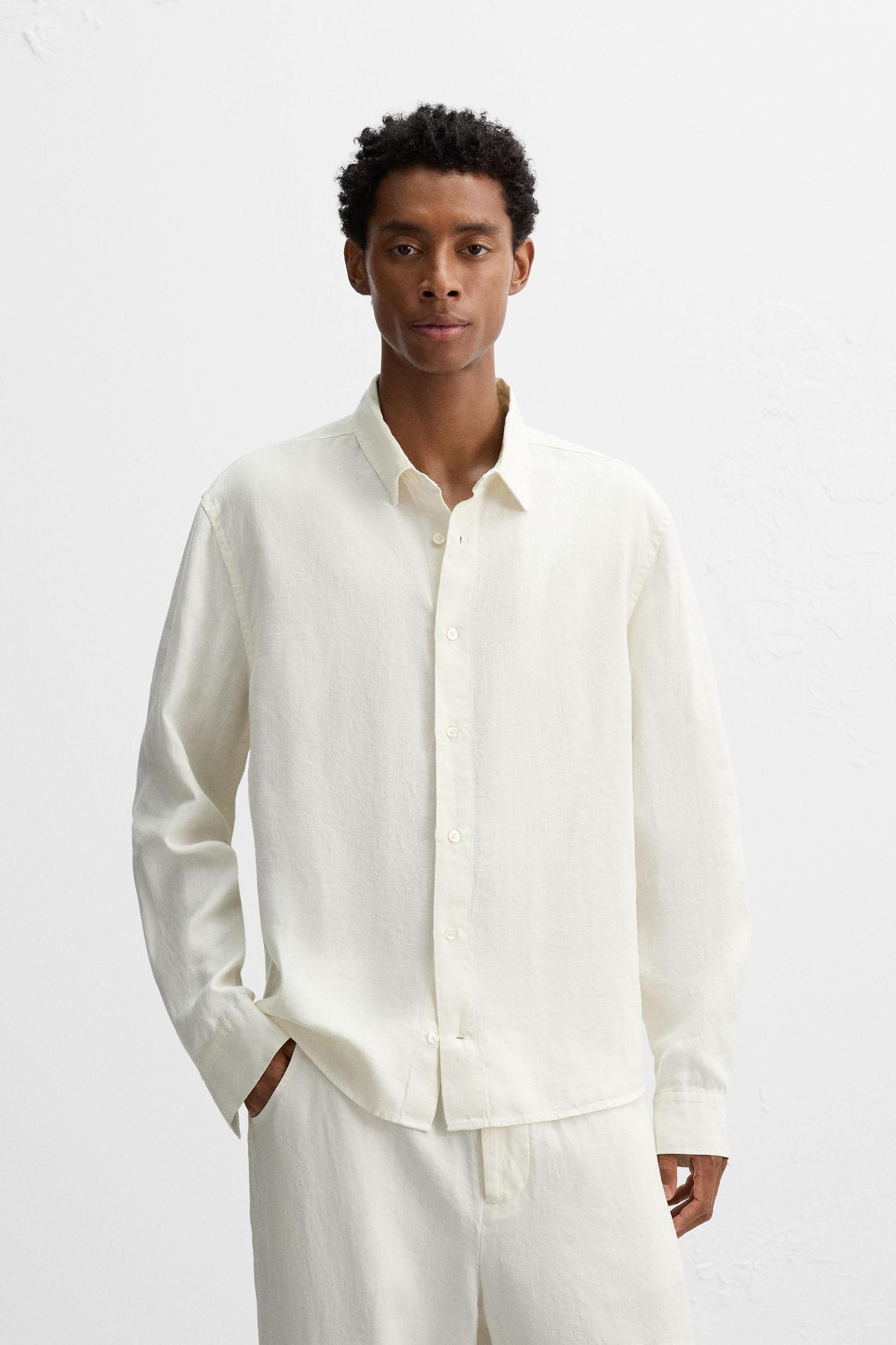RELAXED FIT 100% HEMP SHIRT Product Image