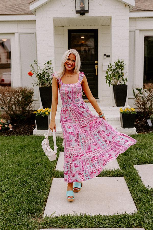 Sunny Delights Smocked Midi Product Image