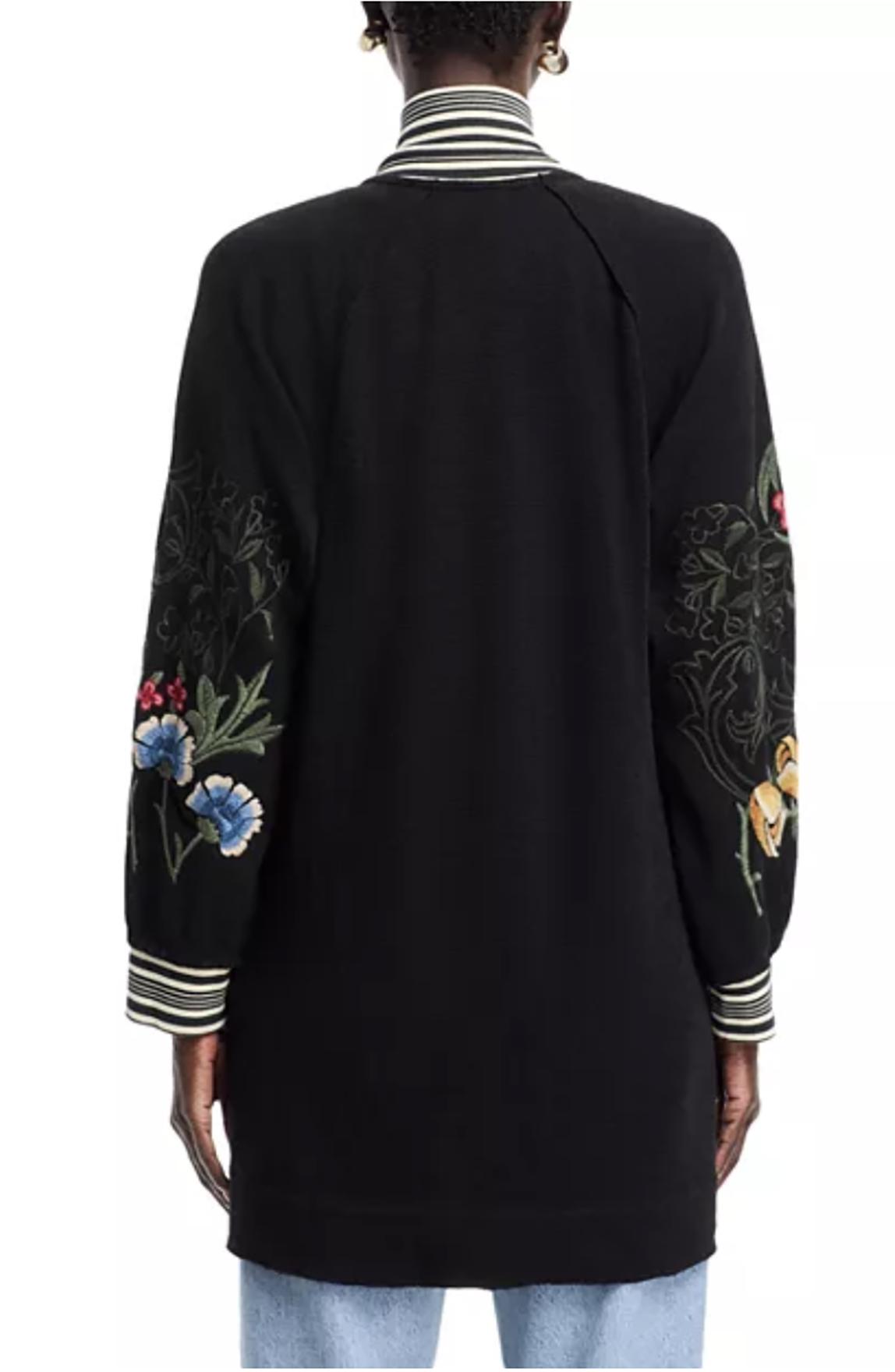 JOHNNY WAS Long Velvet Bomber Jacket-SALE Product Image