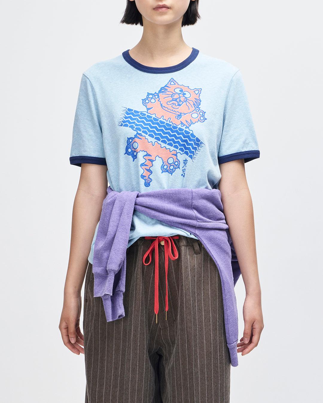 Flat Out Tee - Strong Blue Product Image
