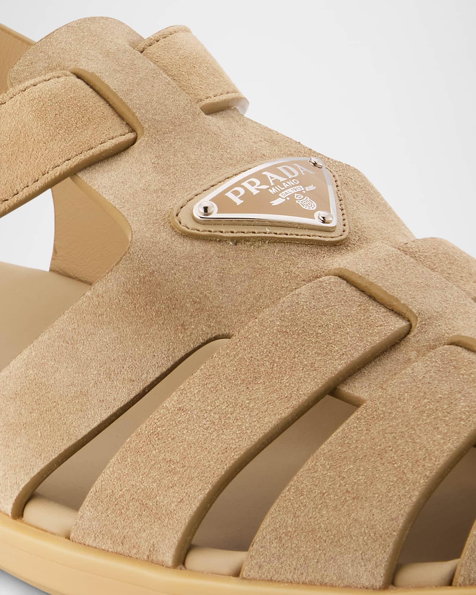 Men's Suede Fisherman Sandals Product Image