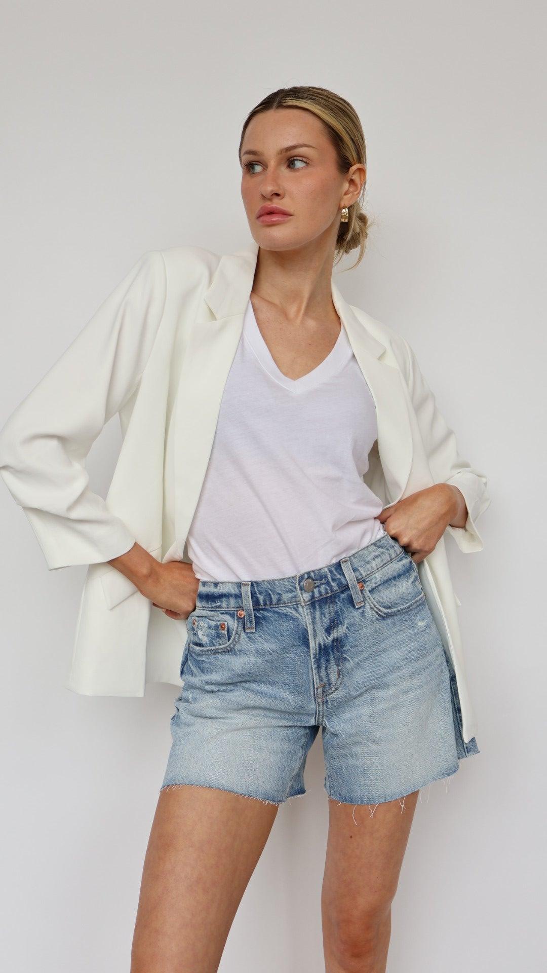 Amy Ruched Blazer Product Image