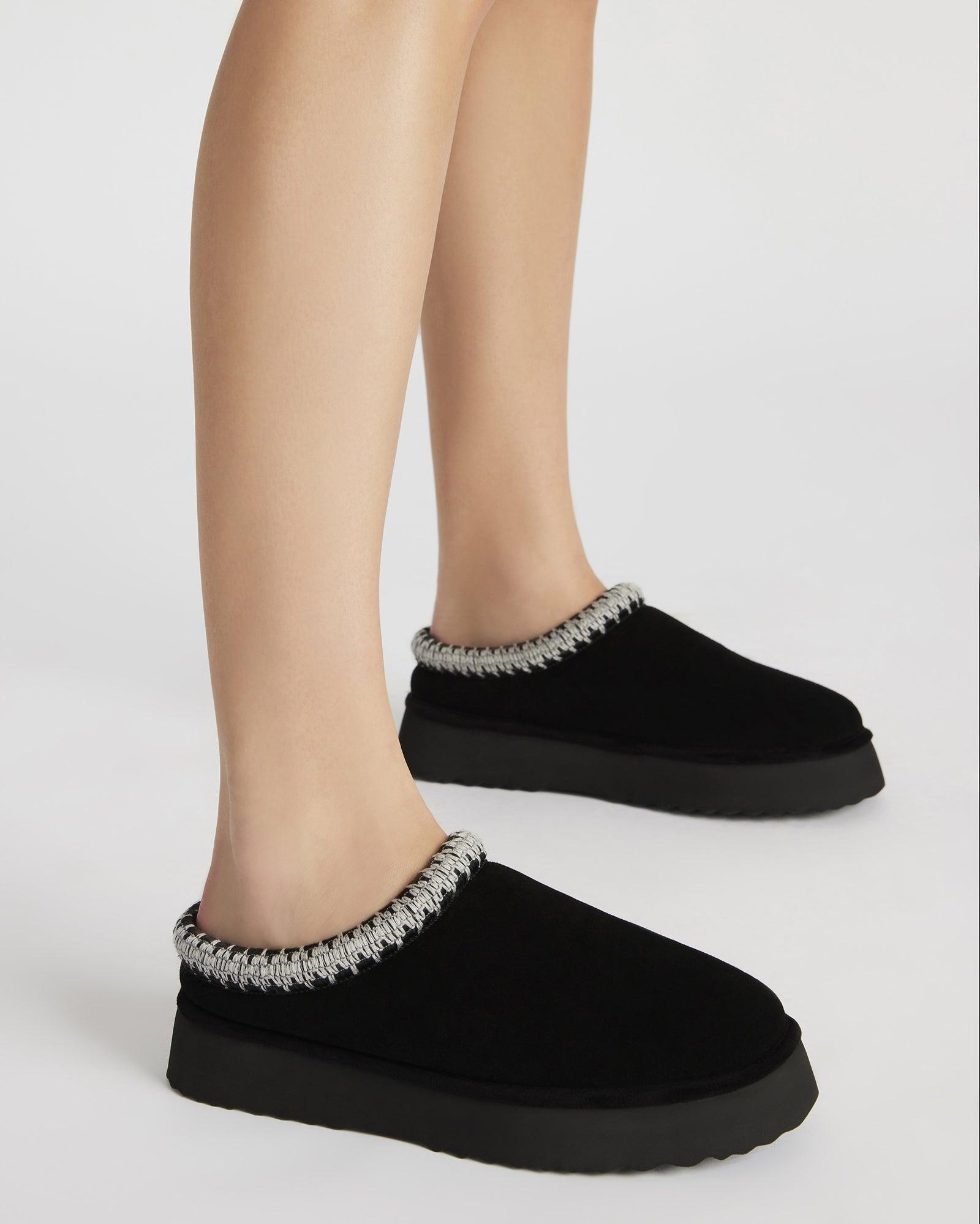 SELENA-2 BLACK SUEDE - SM REBOOTED Female Product Image