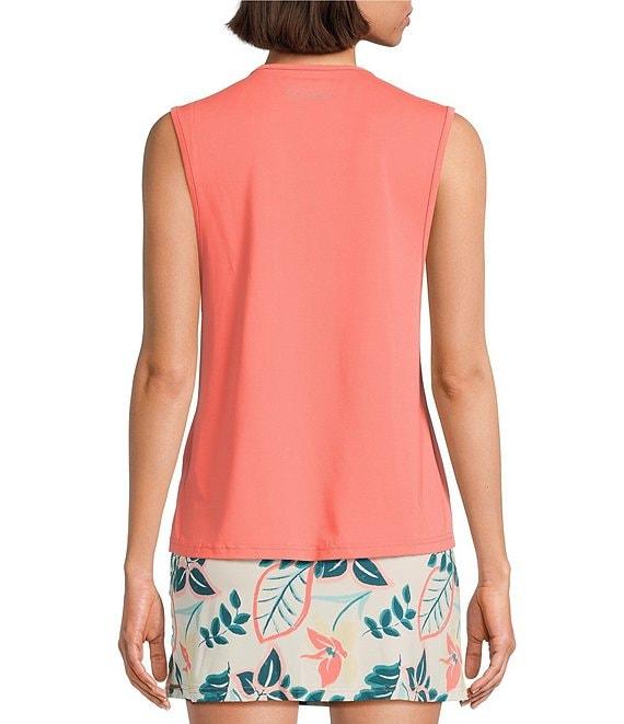 Columbia Women's Chill River Comfort Stretch Knit Crew Neck Sleeveless Tank Top Product Image