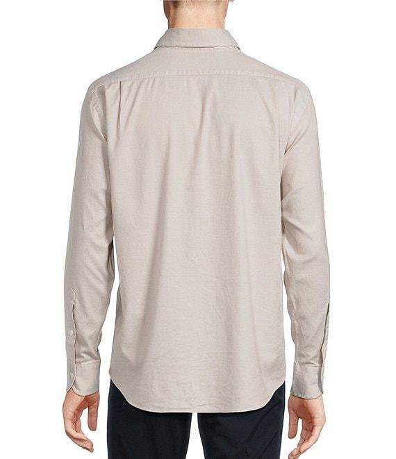 Cremieux Blue Label Solid Oxford Long Sleeve Woven Shirt Product Image