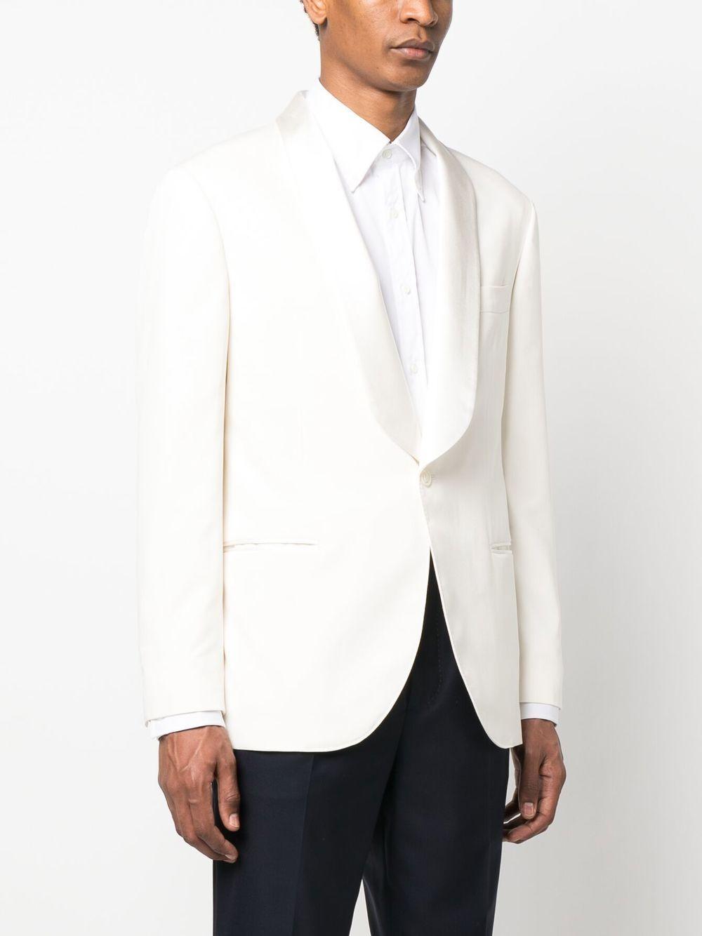 silk suit jacket  Product Image