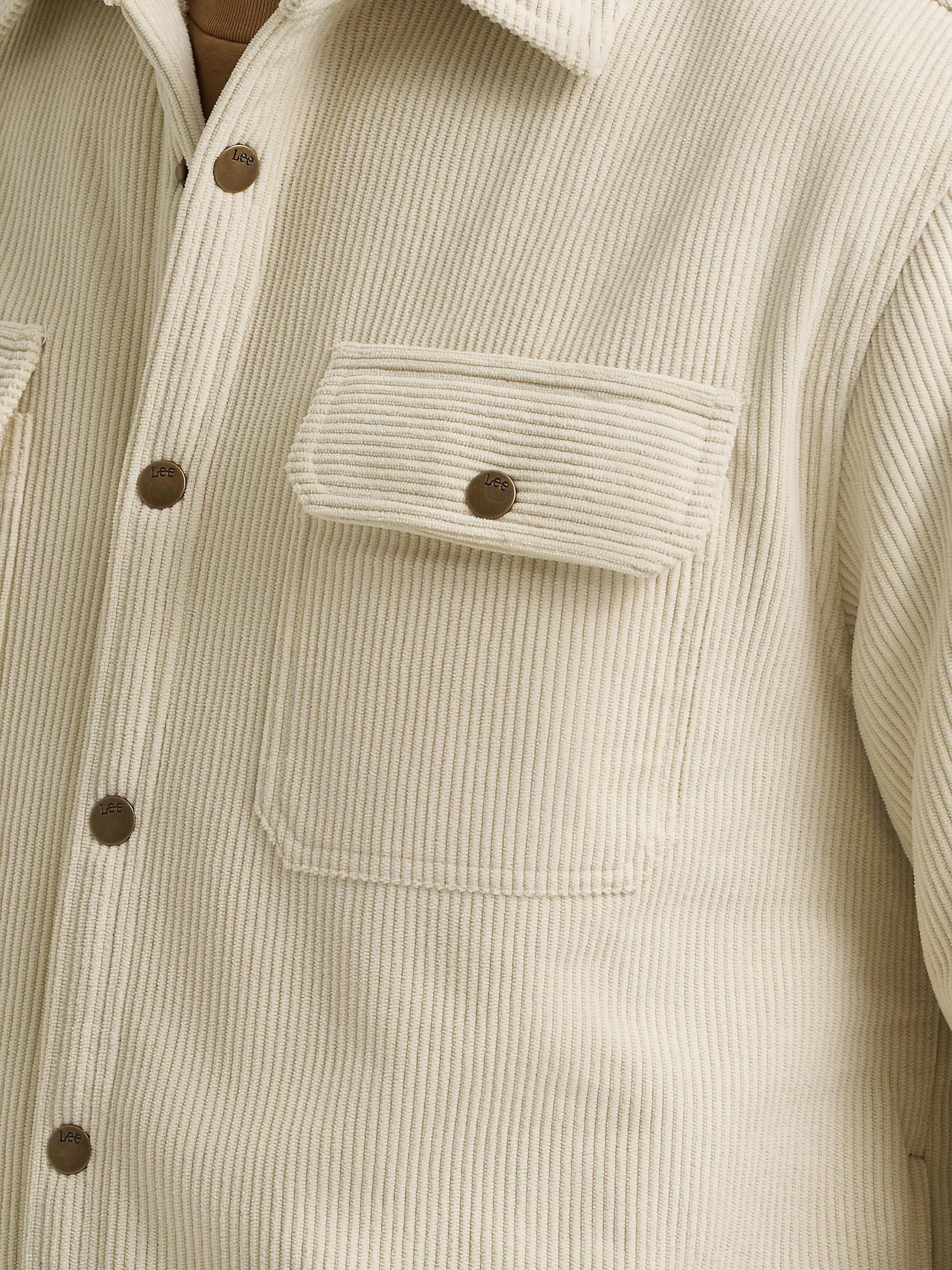 Men's Solid Corduroy Sherpa Lined Shirt Jacket | Men's Tops & Tees | Lee® Product Image