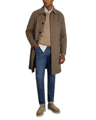 Tapered Slim Fit Jeans in Mid Blue Wash Product Image