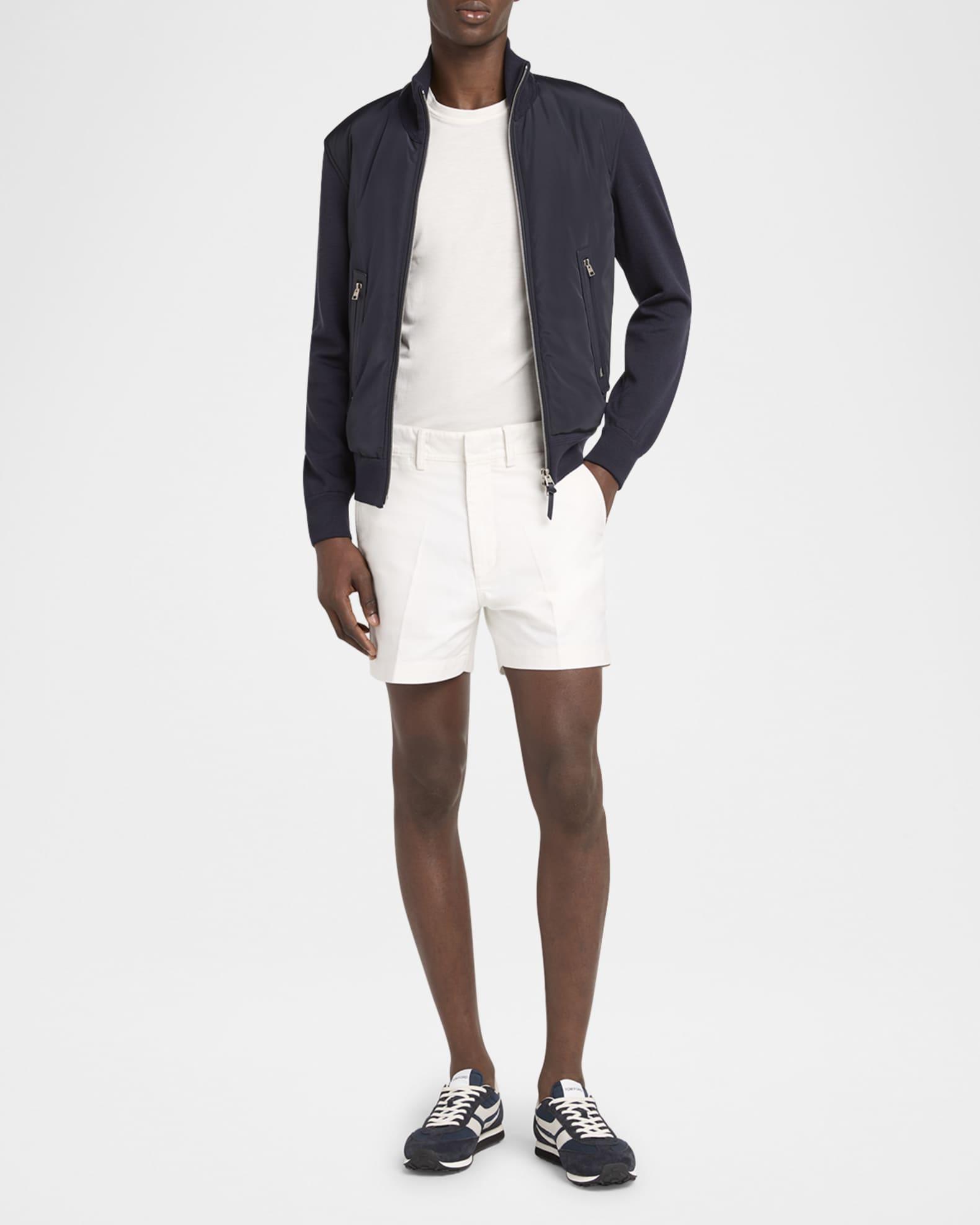 Men's Mick Tech Fabric and Suede Sneakers Product Image