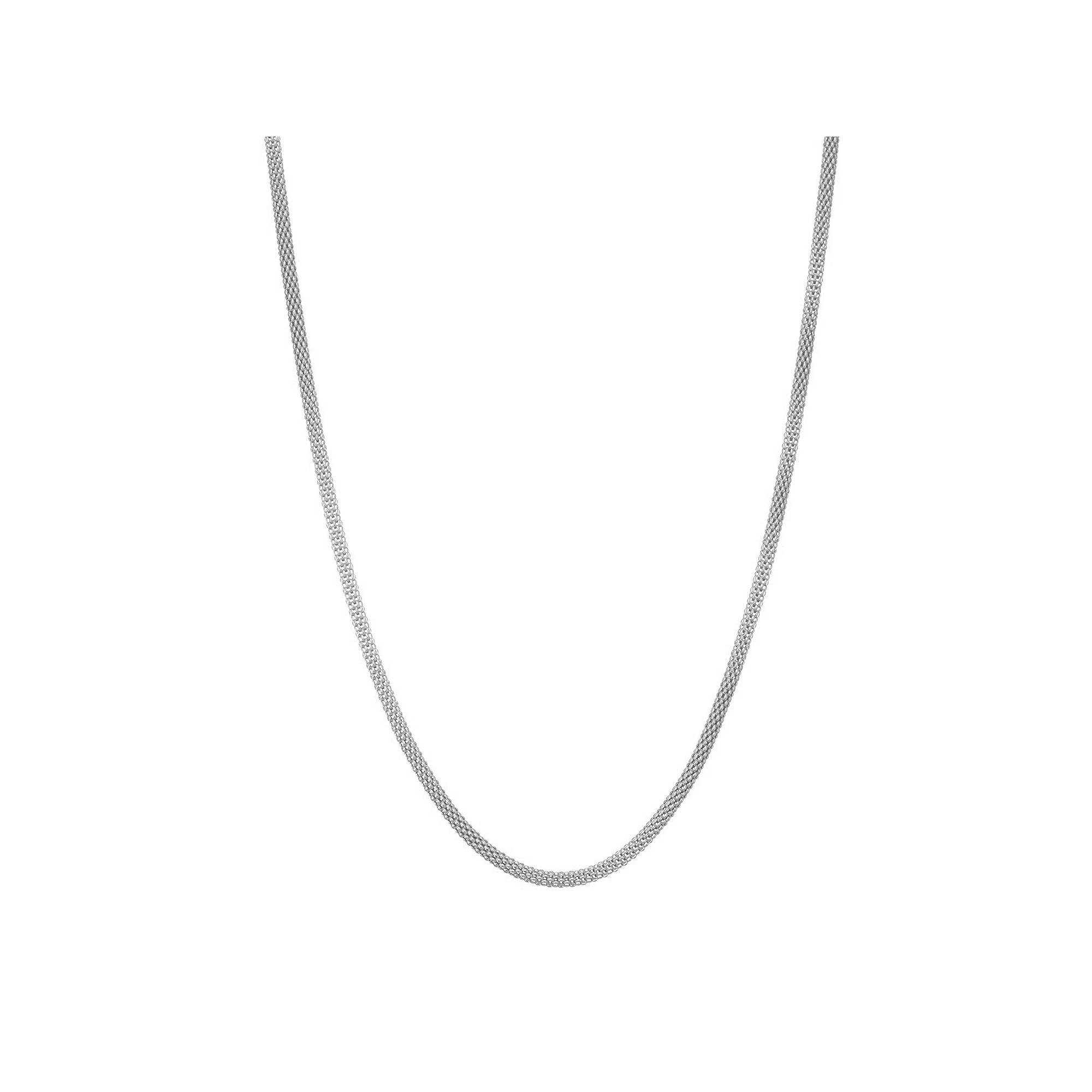 Giorgio di Vicenza Sterling Silver Popcorn Chain Necklace, Womens Product Image