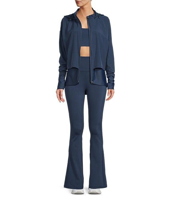 Antonio Melani Active Motivate Zip Front Overlay Track Jacket Product Image