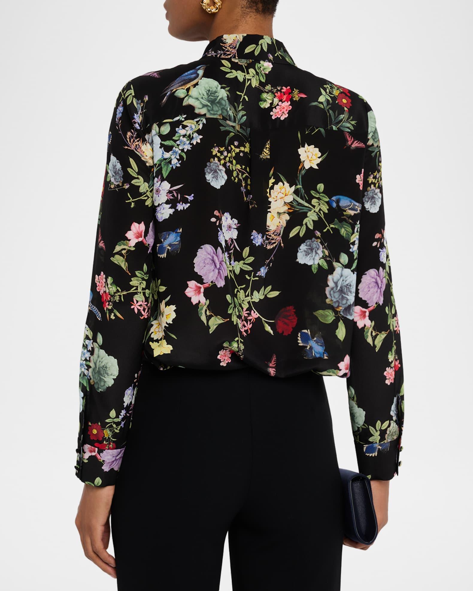 Venus Floral Willa Placket Top Product Image